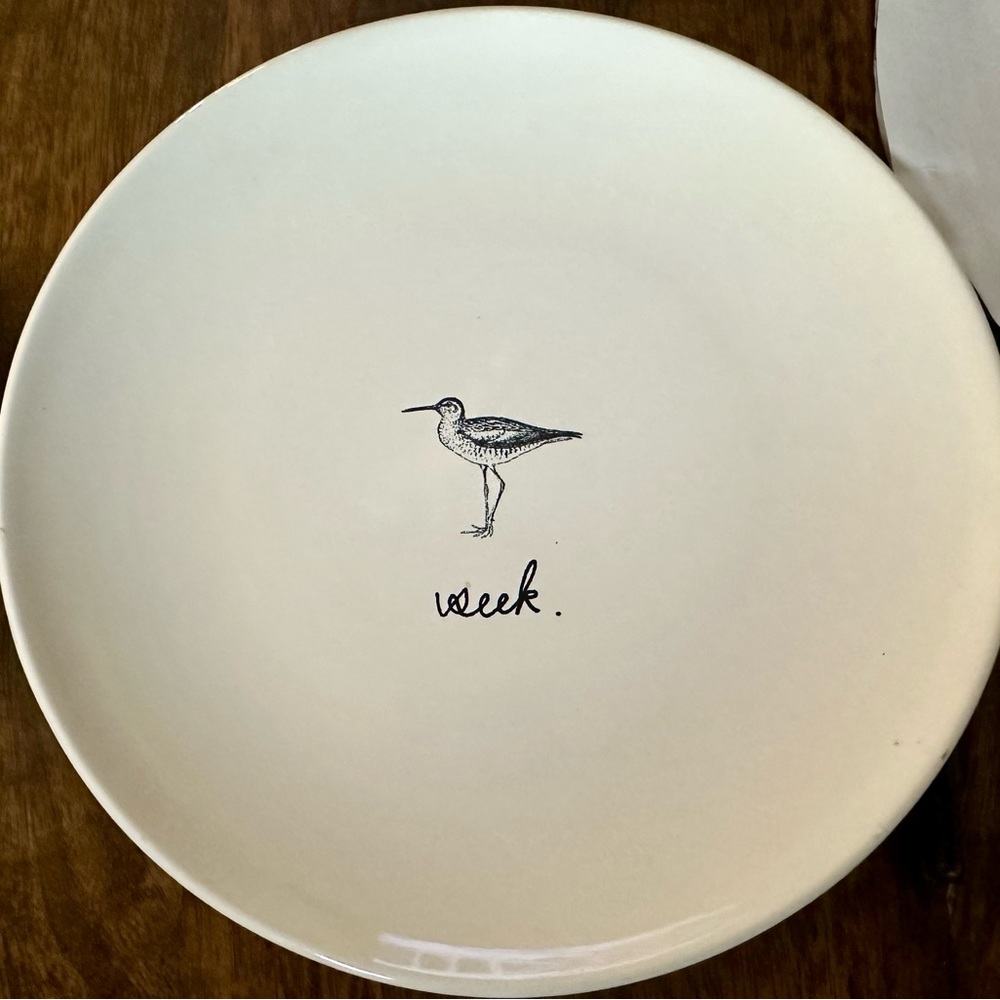 Rae Dunn Dessert Coastal plates